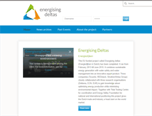 Tablet Screenshot of energisingdeltas.com